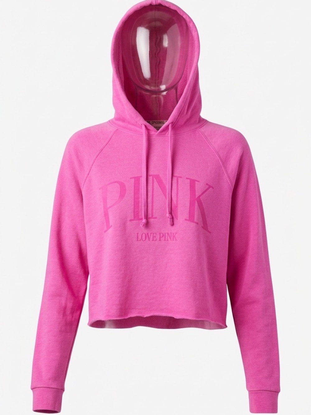 Victoria's Secret PINK Fleece Cropped Everyday Hoodie - size large